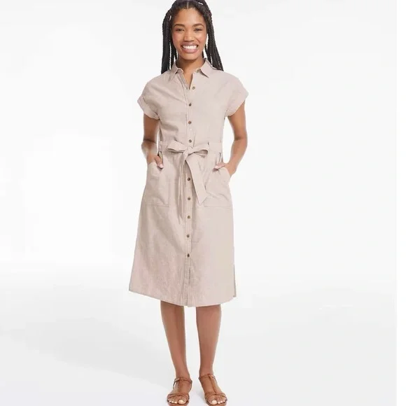 Joe Fresh | Dresses | Joe Fresh Linen Shirtdress | Poshmark